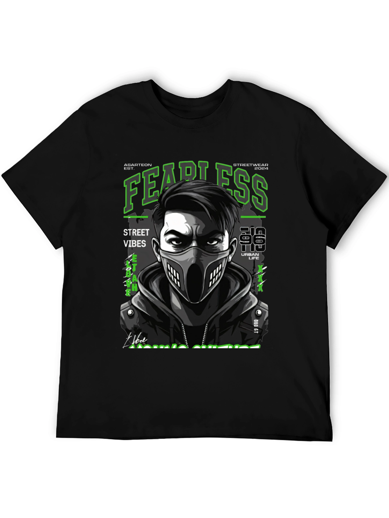 Fearless Streetwear Graphic Tee - Urban Style
