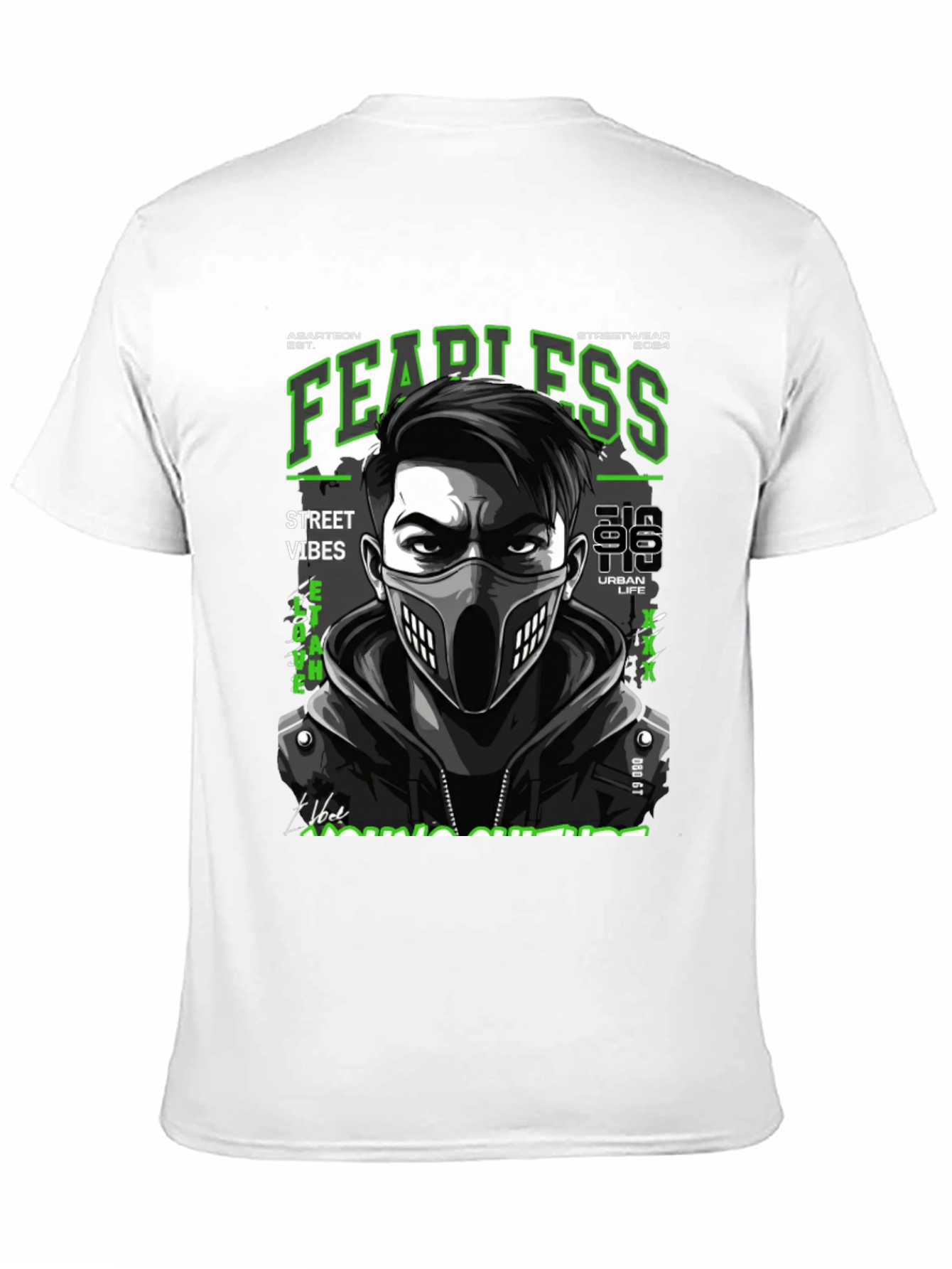 Fearless Streetwear Graphic Tee - Urban Style