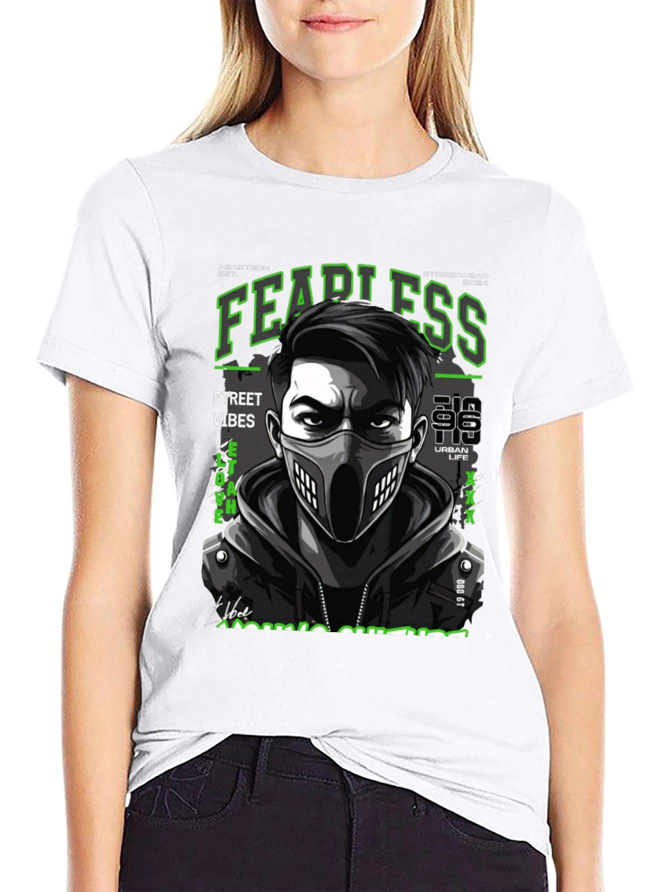 Fearless Streetwear Graphic Tee - Urban Style