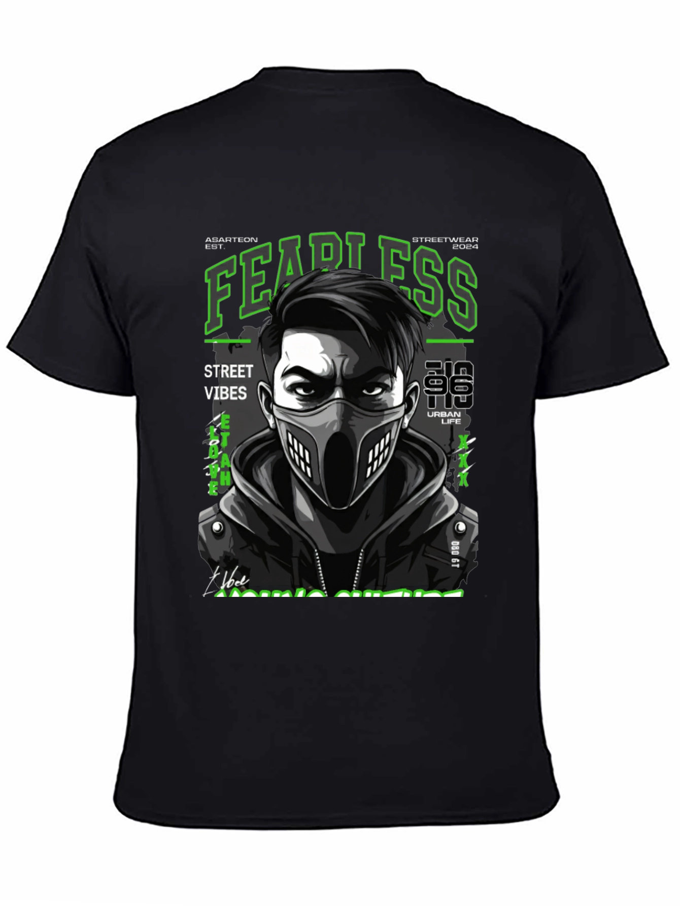 Fearless Streetwear Graphic Tee - Urban Style