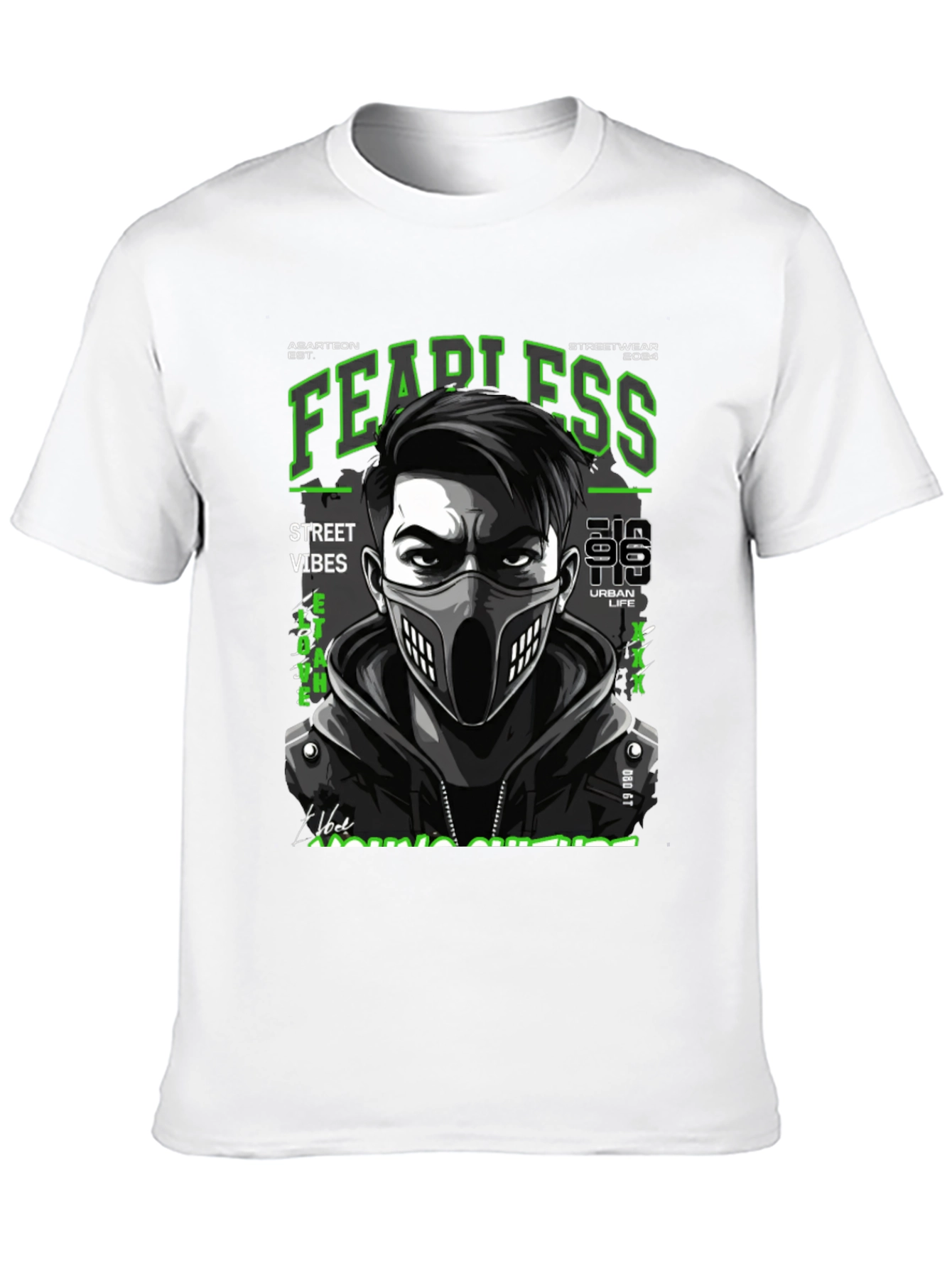 Fearless Streetwear Graphic Tee - Urban Style