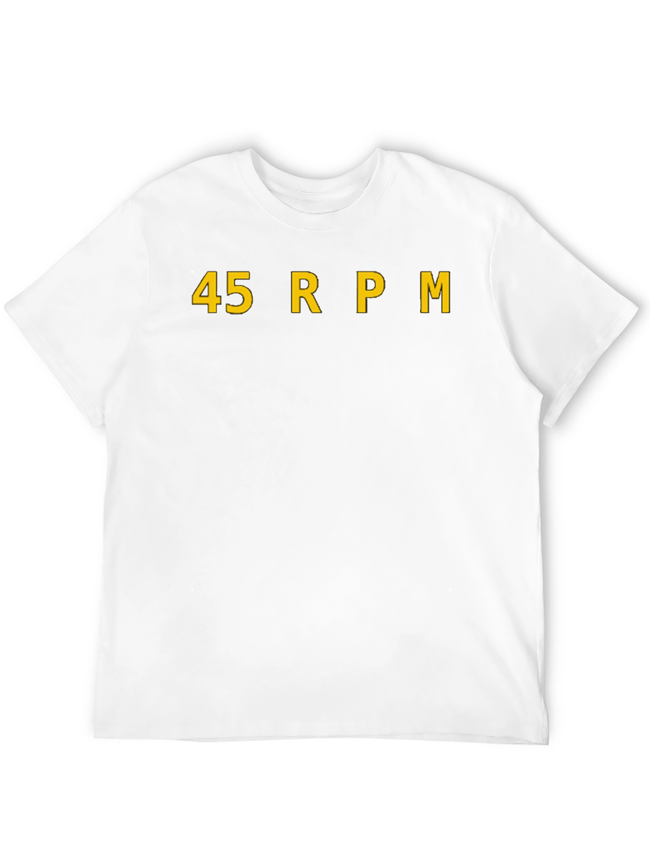 45 RPM Record Black Graphic Tee