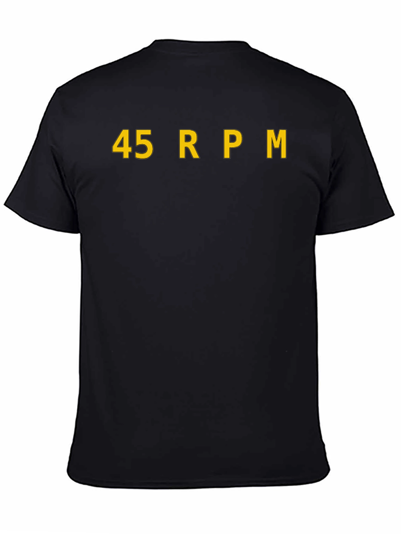 45 RPM Record Black Graphic Tee