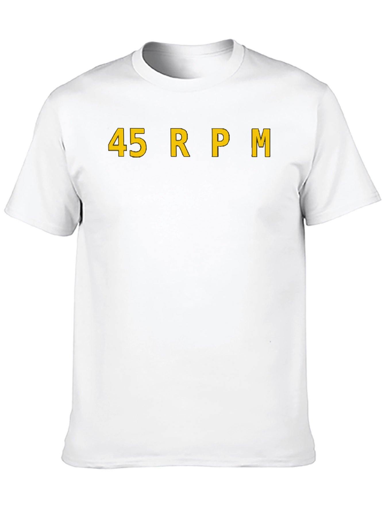 45 RPM Record Black Graphic Tee