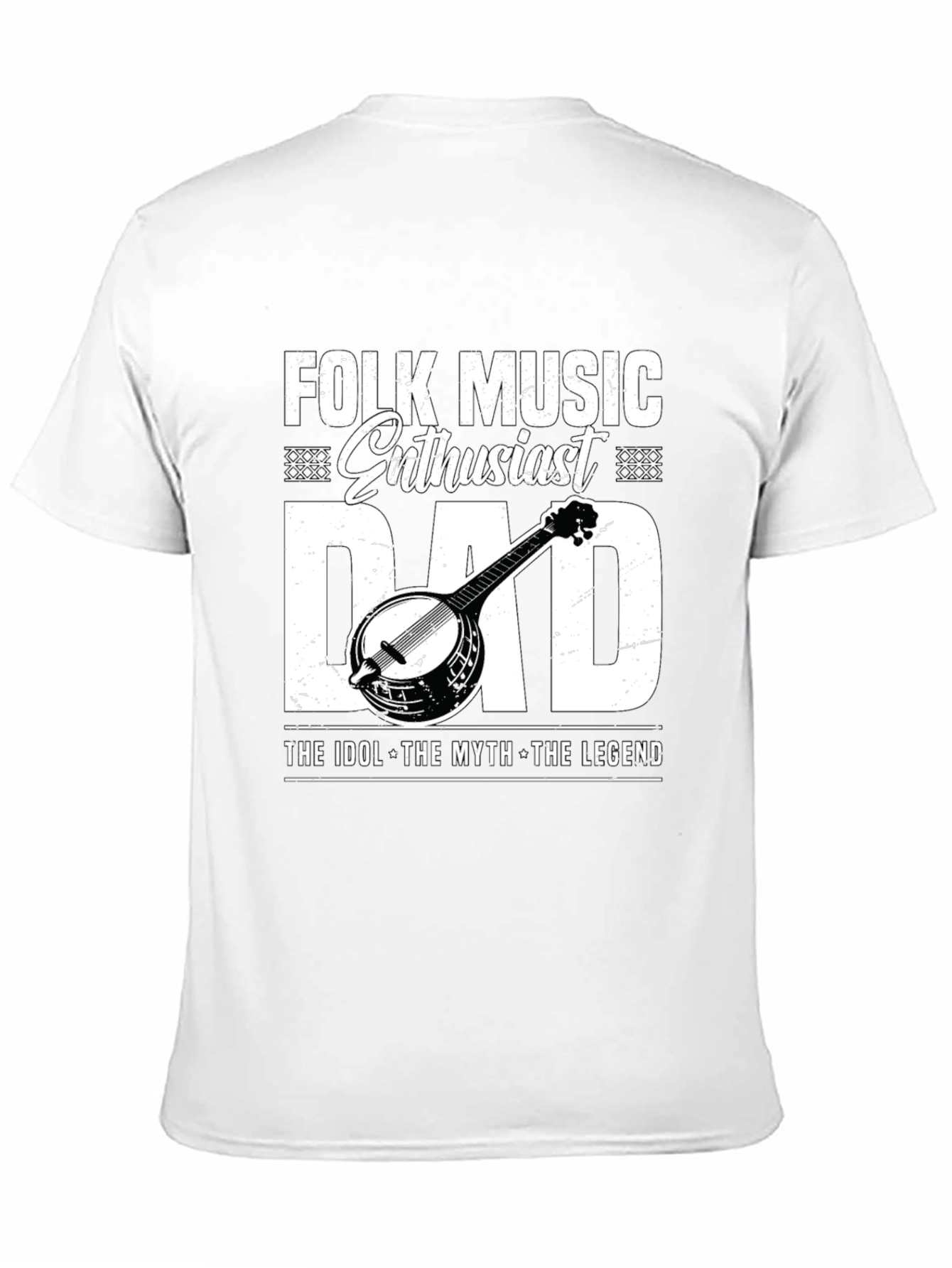 Folk Music Enthusiast Dad T-Shirt