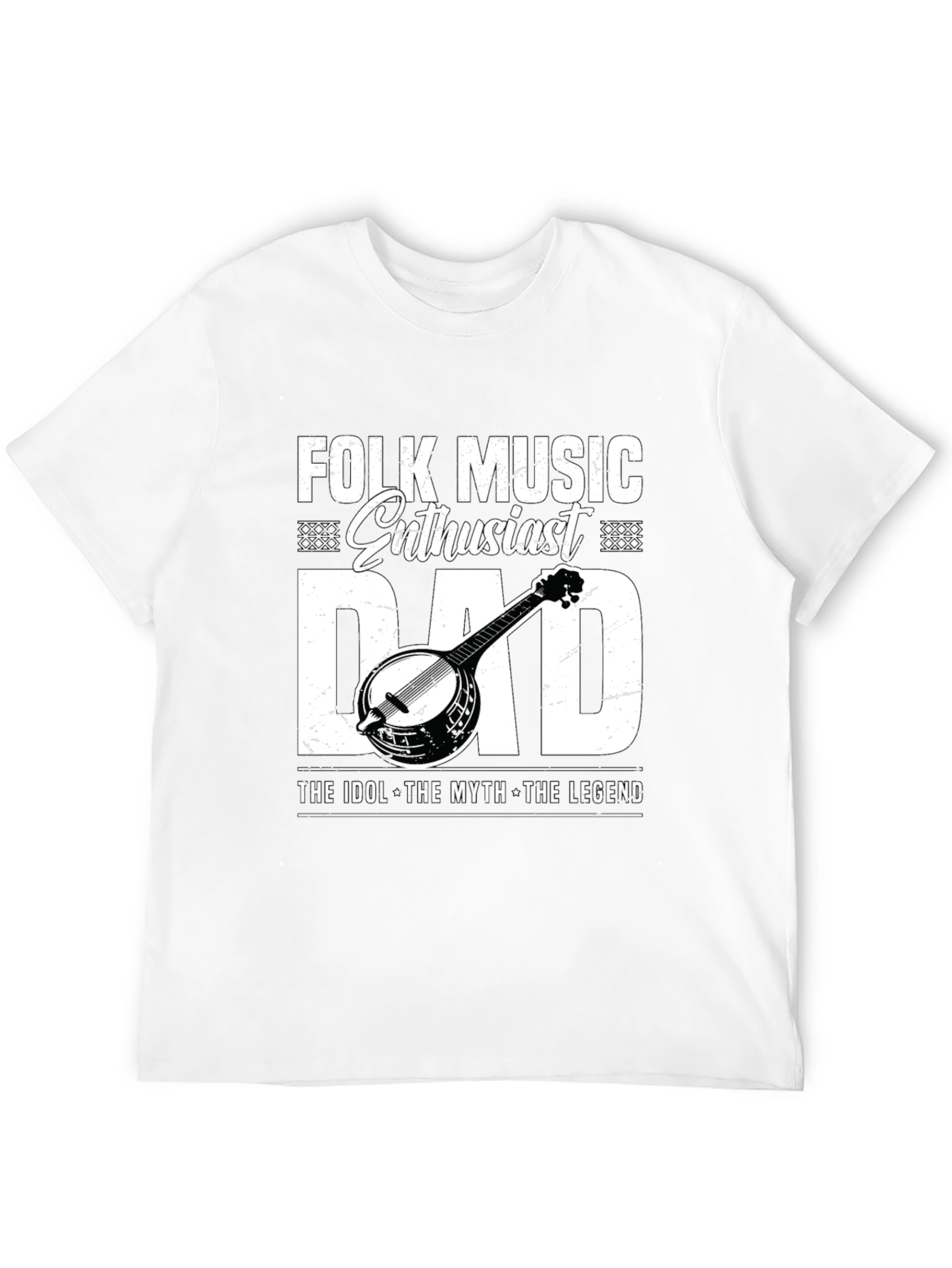 Folk Music Enthusiast Dad T-Shirt