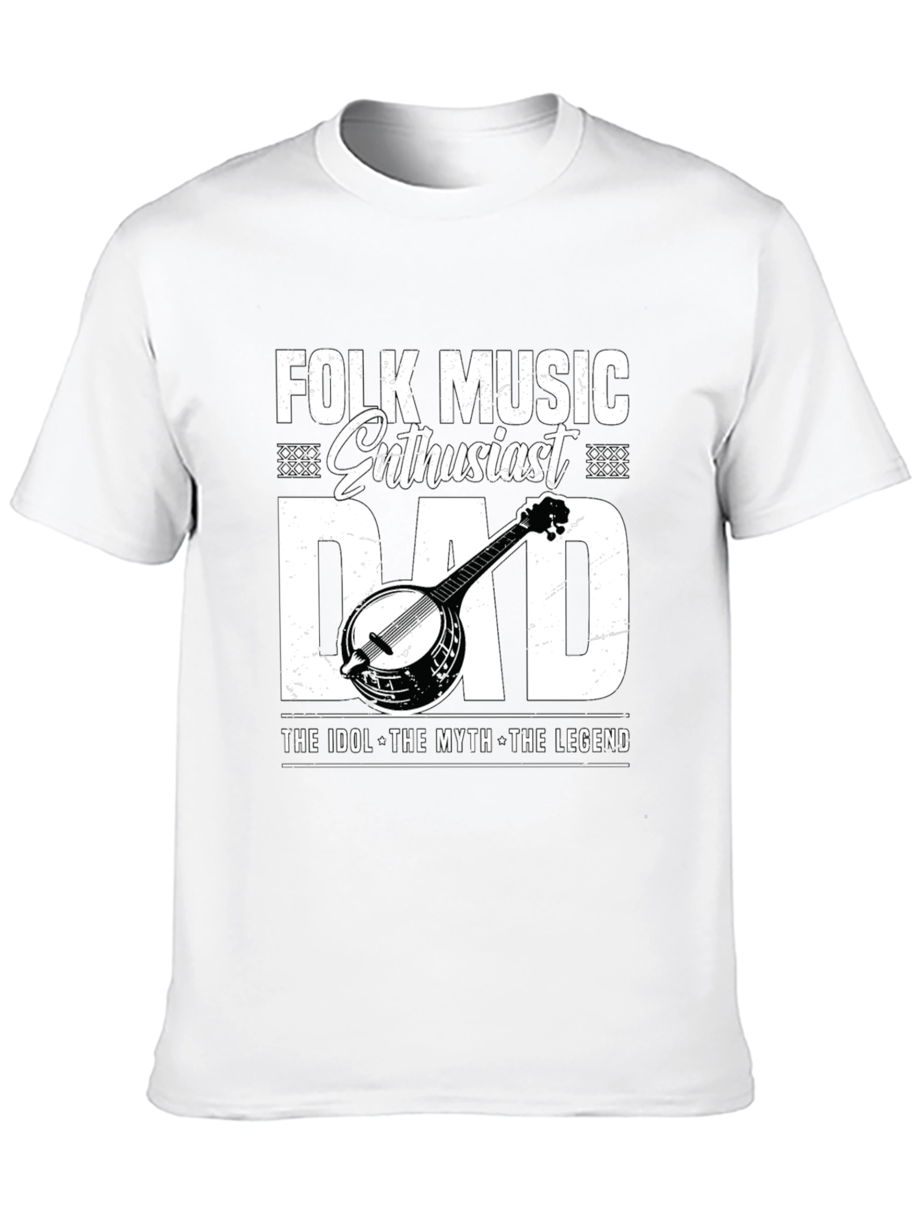 Folk Music Enthusiast Dad T-Shirt