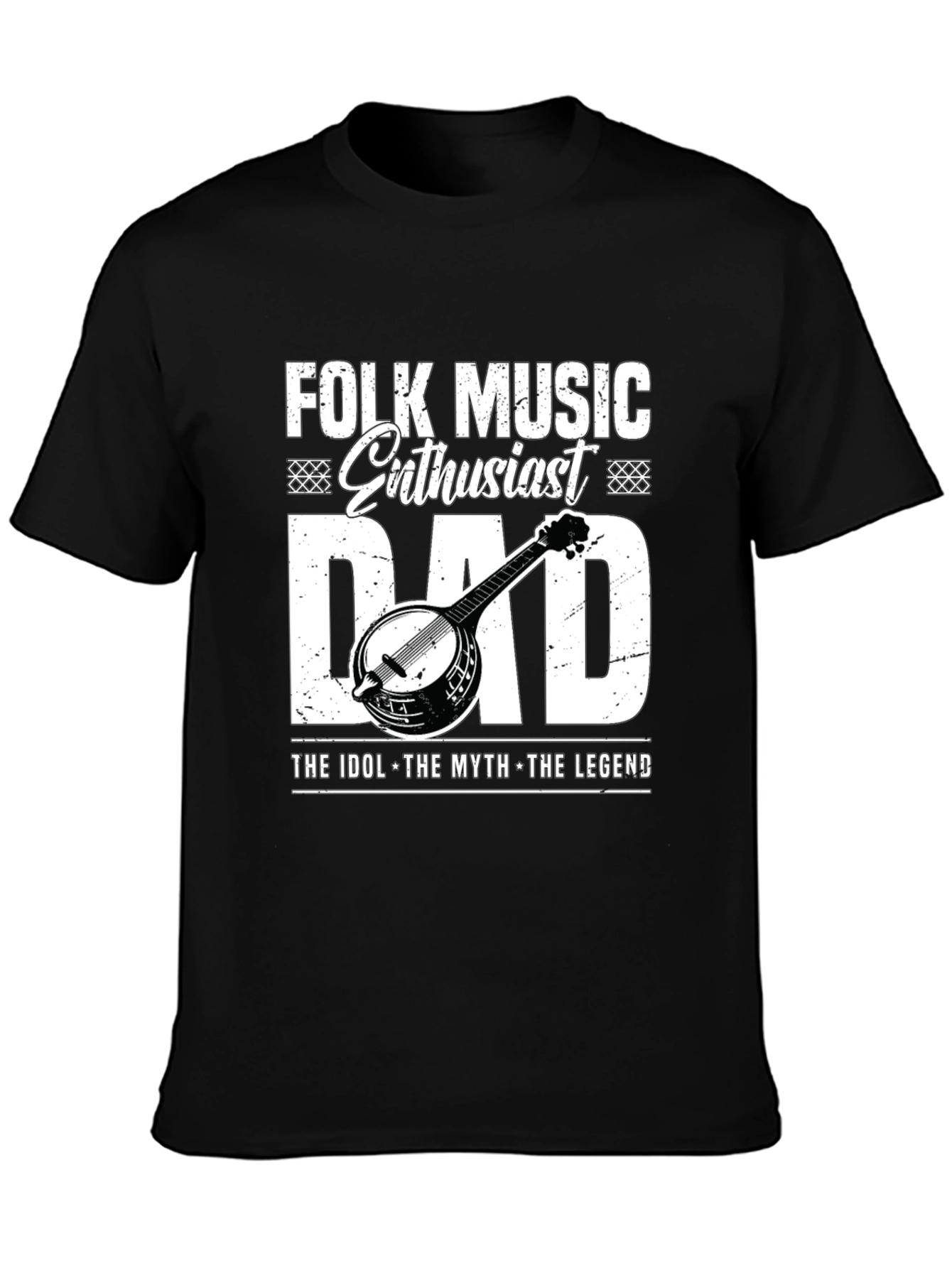 Folk Music Enthusiast Dad T-Shirt