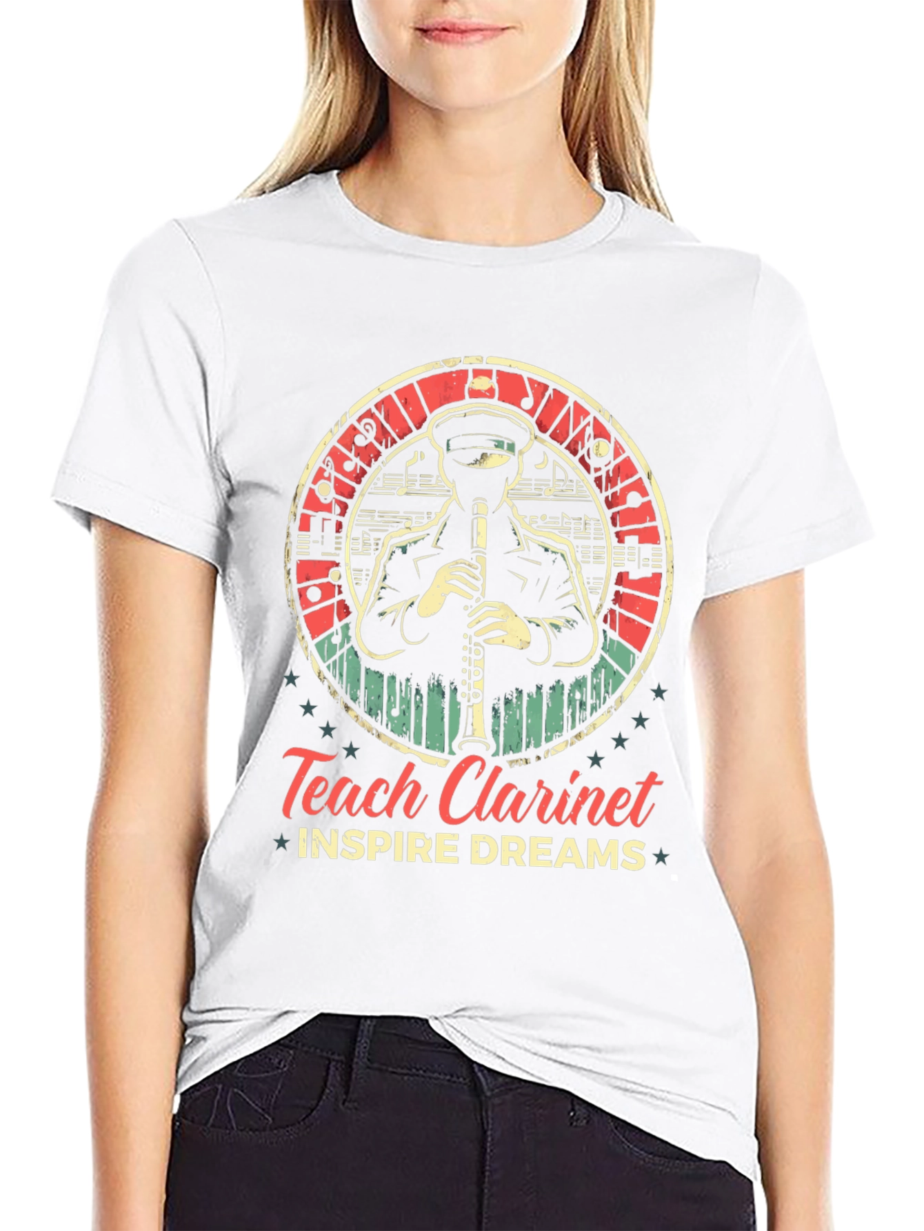 Teach Clarinet Inspire Dreams T-Shirt
