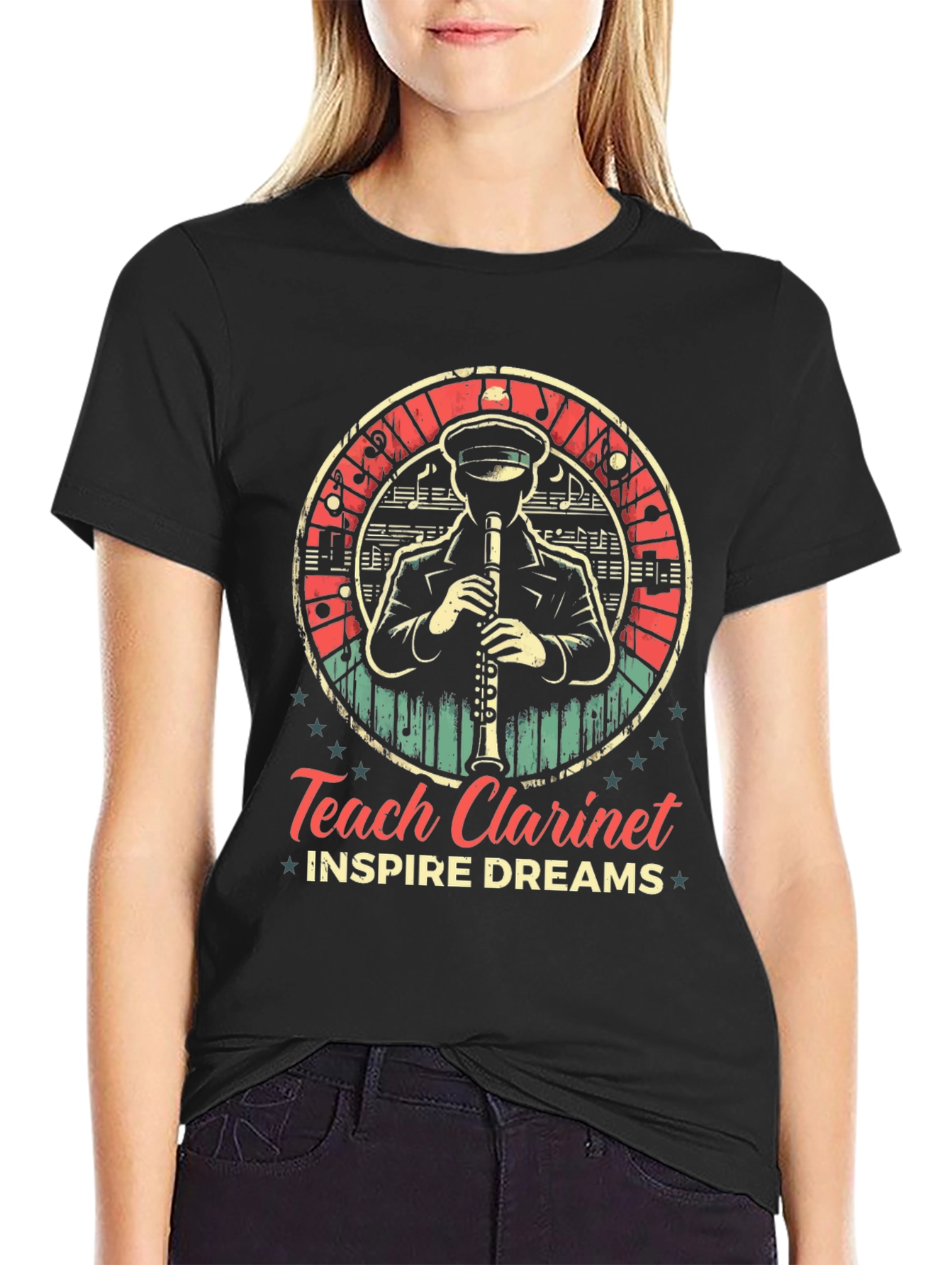 Teach Clarinet Inspire Dreams T-Shirt